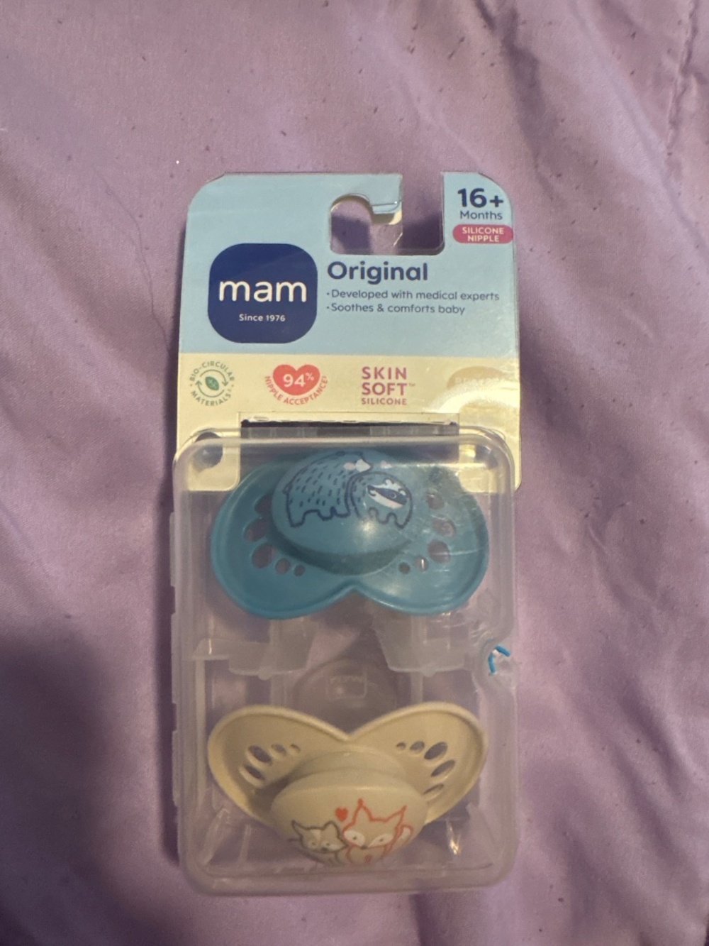 MAM Original Pacifiers - Picture 2 of 3